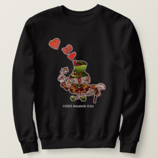 Sweatshirt W. Cat Feline T-Shirt!