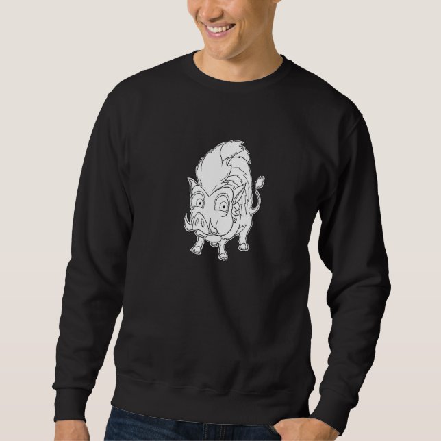 Sweatshirt Wacky Wild Boar - Furry Woodland Creatures Premium (Devant)