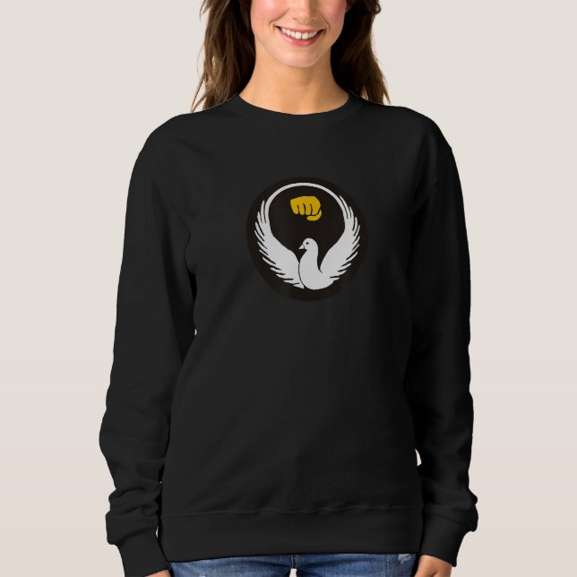 Sweatshirt Wado Ryu Karate Style Symbole Dojo entraînement (Devant)
