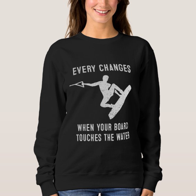 Sweatshirt Wakeboard pour hommes Wakeboard (Devant)