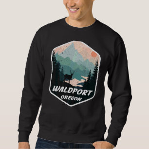 Sweatshirt Waldport Oregon Ou Montagnes Randonnée Randonnée S