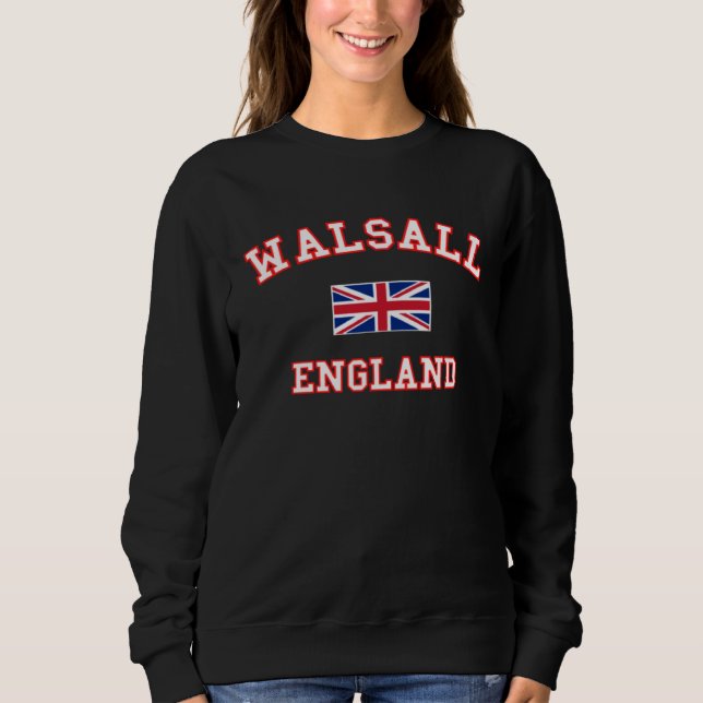 Sweatshirt WALSALL British Flag Badge (Devant)