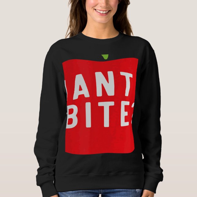 Sweatshirt Want A Bite Apple Picking Squad Apple Fruit  Apple (Devant)