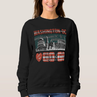 Sweatshirt Washington DC I Love Go Go Music 3