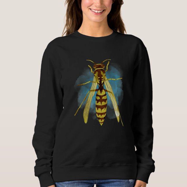 Sweatshirt Wasp Insects and Invertebrates Life  1 (Devant)