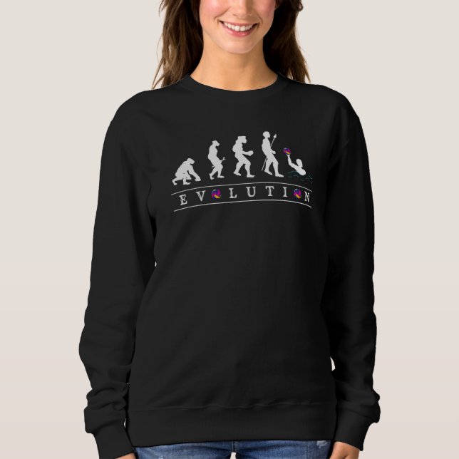 Sweatshirt Water Polo Evolution Water Polo Team Joueurs (Devant)