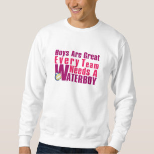 Sweatshirt Waterboy Volleyball en rose