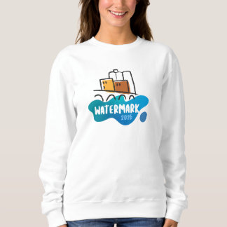 Sweatshirt Watermark Femme Basique