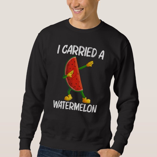 Sweatshirt Watermelon For Men Women Melon Fruit Plant   1 (Devant)