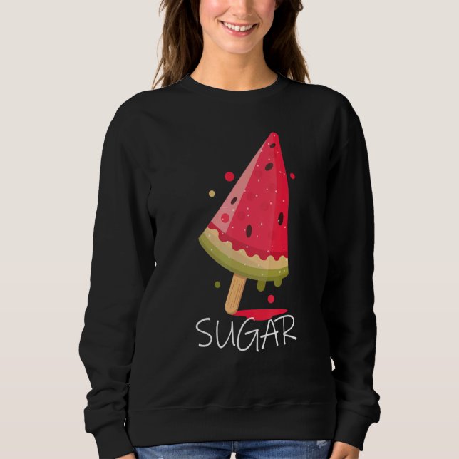 Sweatshirt Watermelon Sugar Design été (Devant)