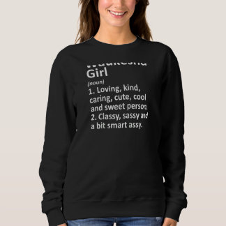 Sweatshirt Waukesha Girl Wi Wisconsin Funny City Accueil Raci