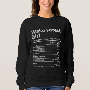 Sweatshirt WAVE FOREST GIRL NC NORTH CAROLINA Funny City Home