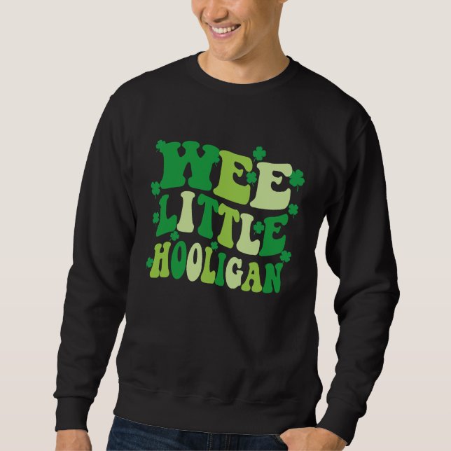 Sweatshirt WEE LITTLE HOOLIGAN Enfants Saint Patrick Garçons  (Devant)