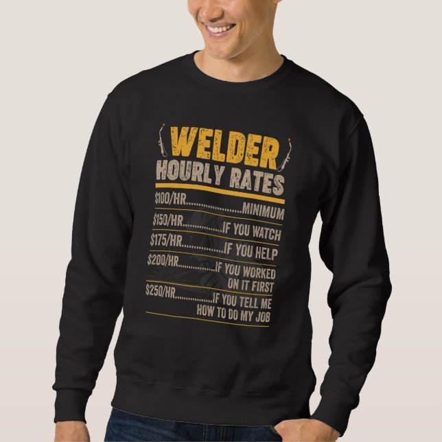 Sweatshirt Weldin Ouvrier Ironsmith Forgeron Expert H (Devant)