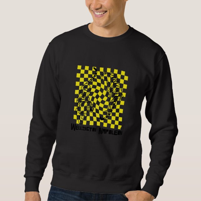 Sweatshirt Wellington Napoléon à carreaux (Devant)