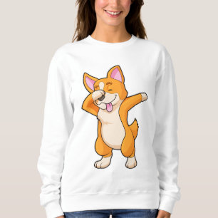 Sweatshirt Welsh Corgi à Dance Dab Hip hop