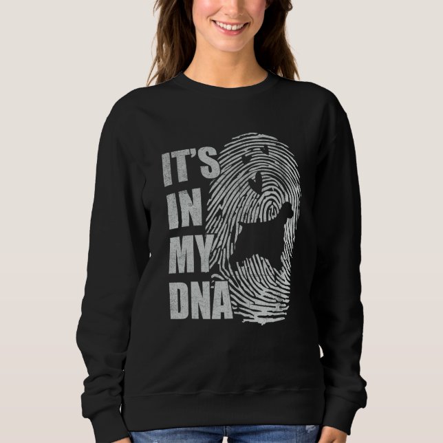 Sweatshirt Welsh Springer Spaniel DNA Dog Mom Dad Dog (Devant)