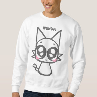 Sweatshirt Wenda le chat blanc Sprunki - adorable Furry Chara