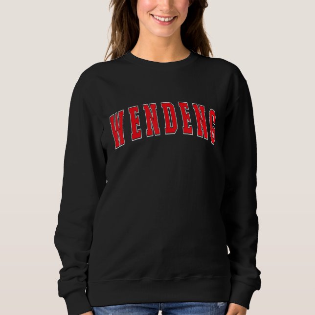 Sweatshirt Wendeng Chine Fier de souvenir de vacances chinois (Devant)