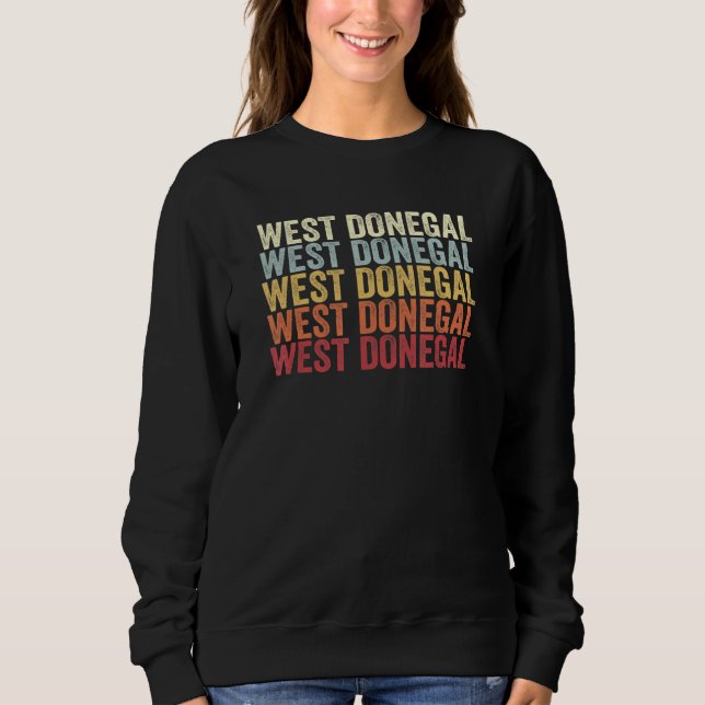 Sweatshirt West Donegal Pennsylvania West Donegal PA Retro Vi (Devant)
