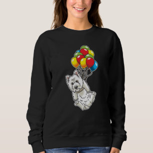 Sweatshirt West Highland White Terrier Westie Cadeaux