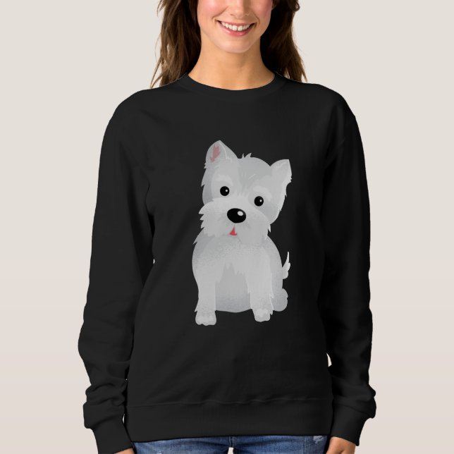Sweatshirt Westie Head (Devant)