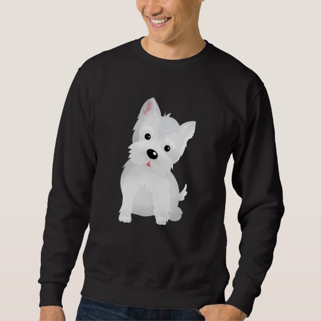 Sweatshirt Westie Head (Devant)