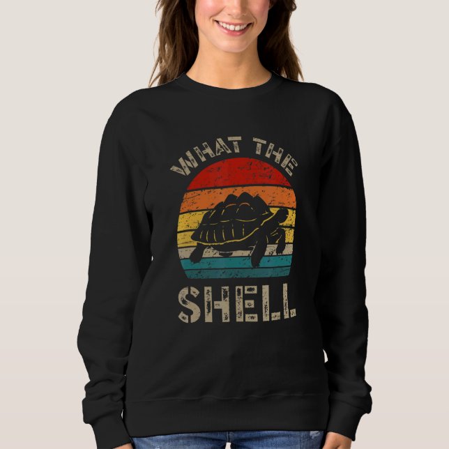Sweatshirt What The Shell for a Reptile Shell (Devant)