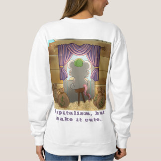 Sweatshirt Whimsical Mouse Vendor