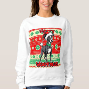 Sweatshirt Whippet Joyeux Woofmas
