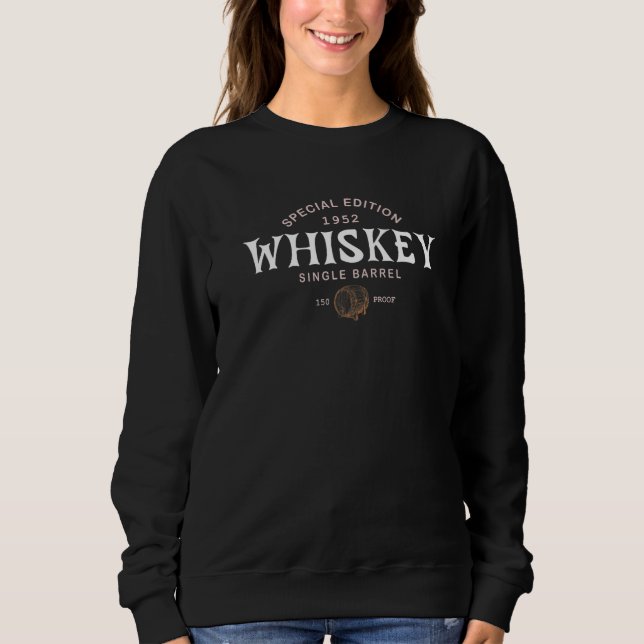 Sweatshirt Whisky Édition Spéciale Bourbon Écossais 1952 (Devant)