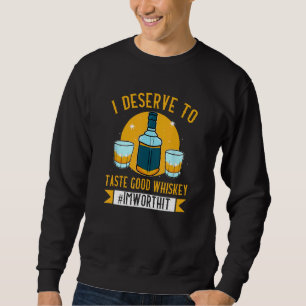 Sweatshirt Whisky Rhum Alcool Cocktail Ivre Alcoolique Humide