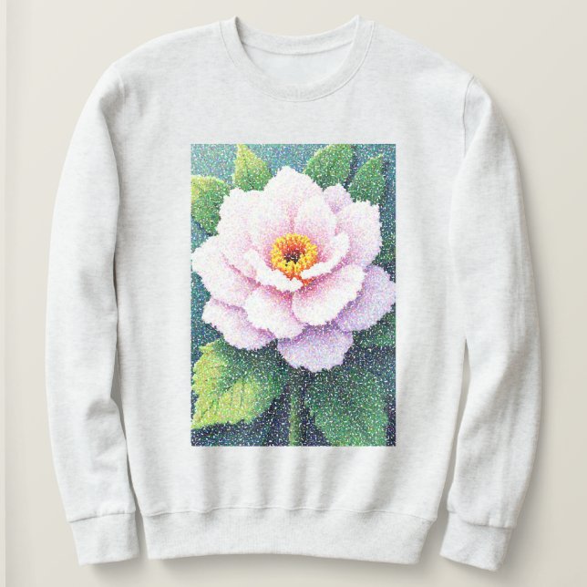 Sweatshirt Whisper Rose (Design devant)