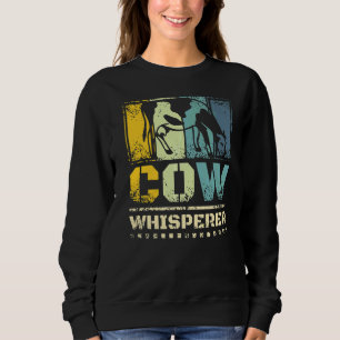 Sweatshirt Whisperer de vache