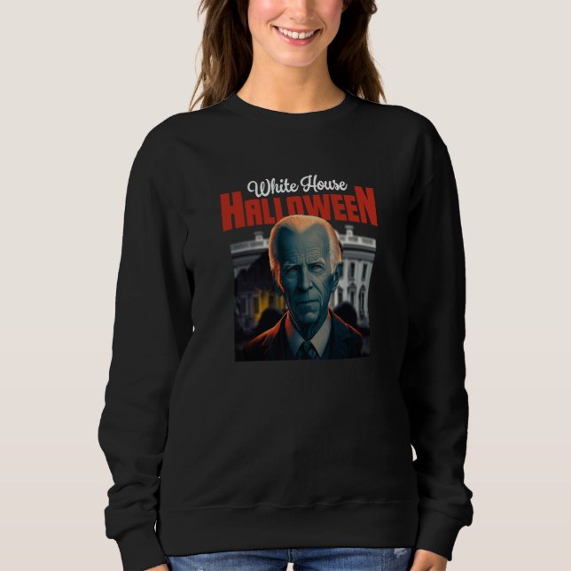 Sweatshirt White House Halloween (Devant)