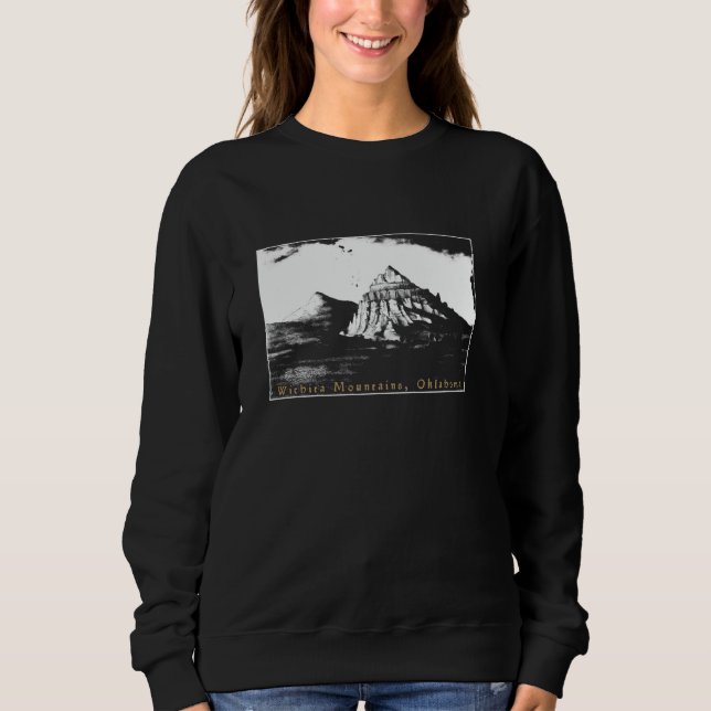 Sweatshirt Wichita Mountains Granite Oklahoma États-Unis (Devant)