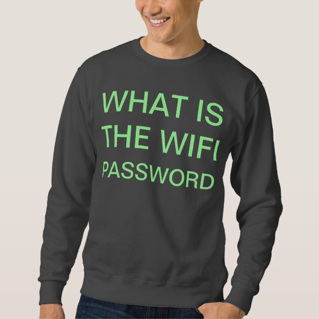 Sweatshirt wifi (Devant)