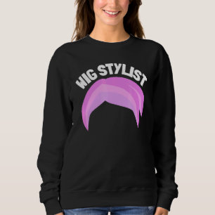 Sweatshirt Wig Designer Artificiel Hair Styliste Et Wig Maker