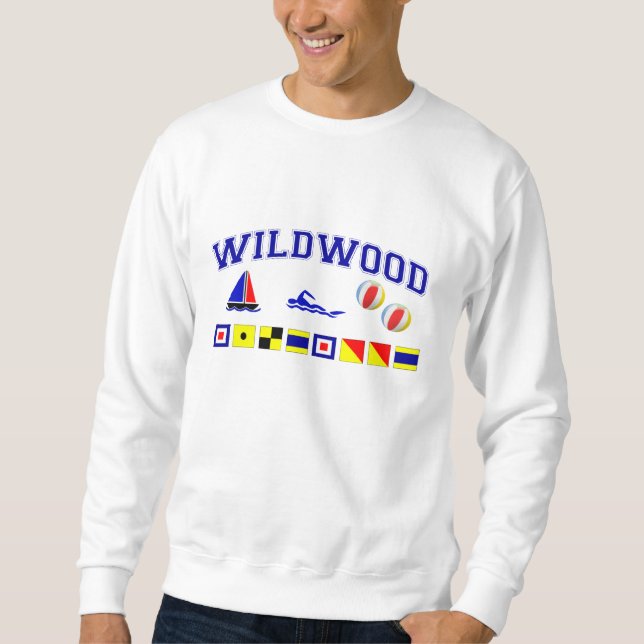 Sweatshirt Wildwood, NJ (Devant)