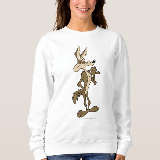 SWEATSHIRT WILE E. COYOTE™ A L'AIR FIER (Devant)