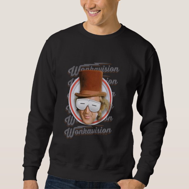 Sweatshirt Willy Wonka et la Wonkavision de l'usine de chocol (Devant)