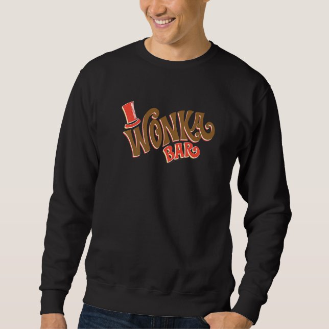 Sweatshirt Willy Wonka Et Wonka Bar À Chocolat Factory (Devant)