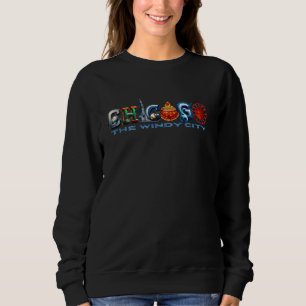 Sweatshirt Windy City Une Équipe Sportive De Chicago Fan Un C