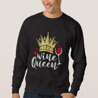 Sweatshirt Wine Queen