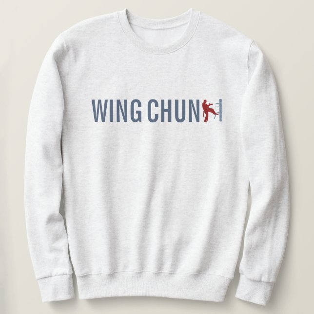 Sweatshirt Wing Chun Kung Fu (Design devant)