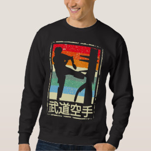 Sweatshirt Wing Chun Retro Arts Martiaux Kung Fu Entraînemen