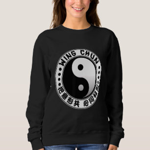 Sweatshirt Wing Chun Wing Tsun Kung Fu Mial Combat Sports Clu