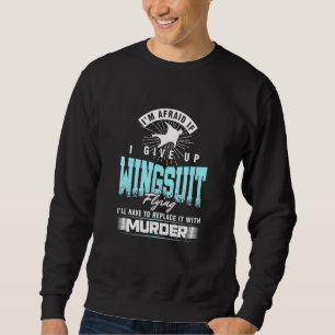 Sweatshirt Wingsuit Basejumper Adrenaline Parachutiste Freefa