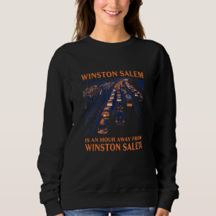 Sweatshirt Winston Salem Se Trouve À Une Heure De Route De L'