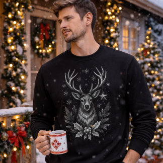 Sweatshirt Winter Stag — Guardian of the North